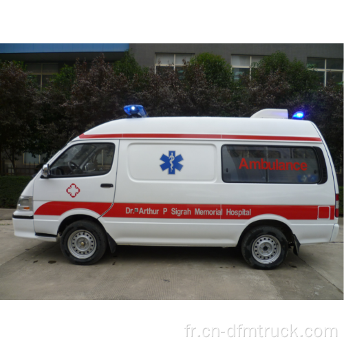 Nouvelle ambulance diesel gauche